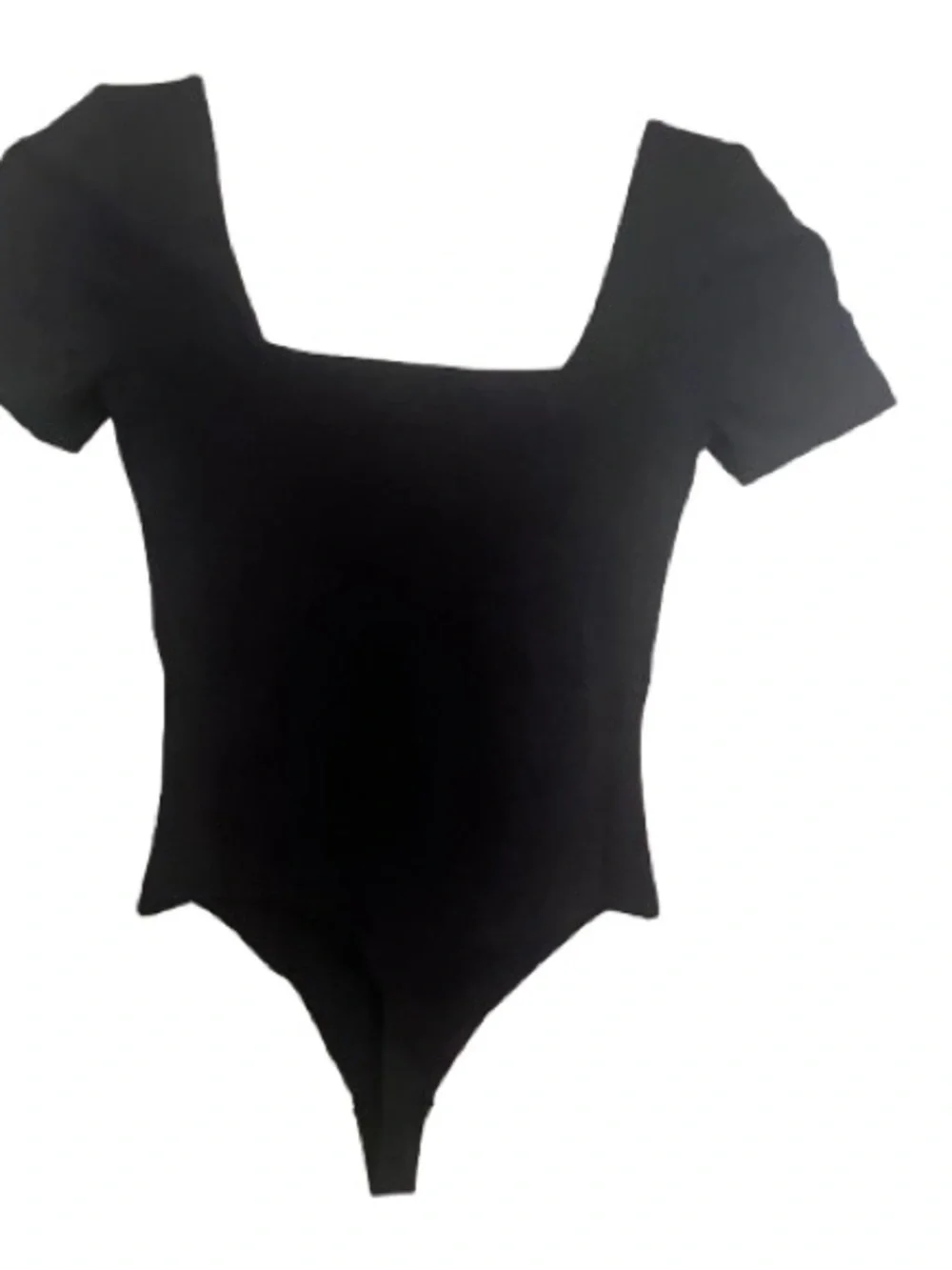NWT Aritzia Babaton Contour Squareneck Bodysuit in Classic Black Size XS - Picture 6 of 9